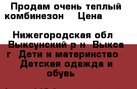 Продам очень теплый комбинезон  › Цена ­ 700 - Нижегородская обл., Выксунский р-н, Выкса г. Дети и материнство » Детская одежда и обувь   